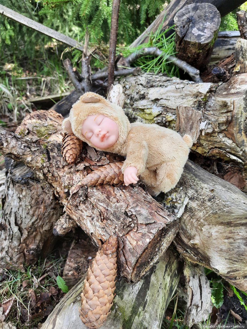 Anne Geddes  кукла медвежонок
