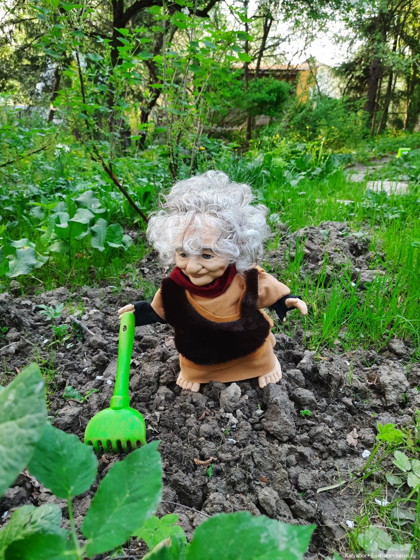 Как в саду гномочка появилась