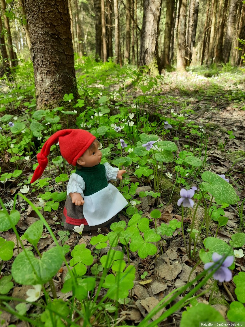 Lamagic гном девочка зевает