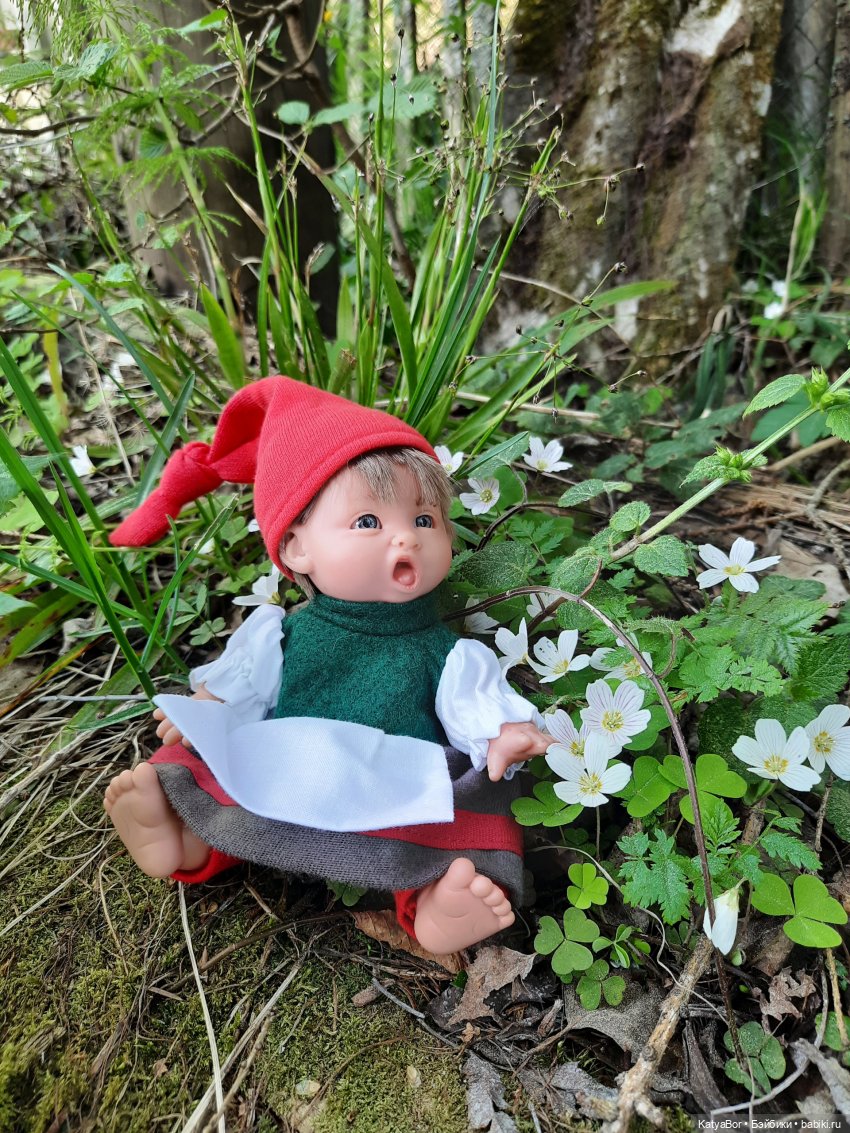 Как в саду гномочка появилась