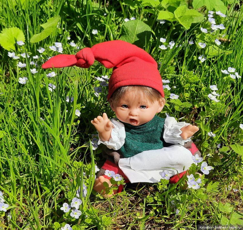 Как в саду гномочка появилась