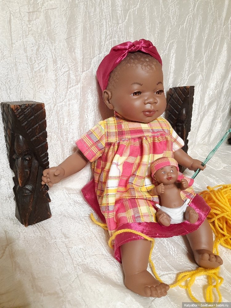 Как мамушка Аджамбо преобразилась (Мария с малышом от Nines D'Onil)