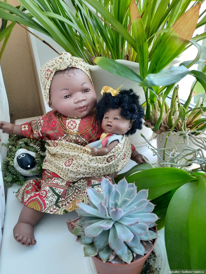 Как мамушка Аджамбо преобразилась (Мария с малышом от Nines D'Onil) (фото 4)