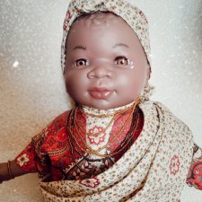 Как мамушка Аджамбо преобразилась (Мария с малышом от Nines D'Onil)