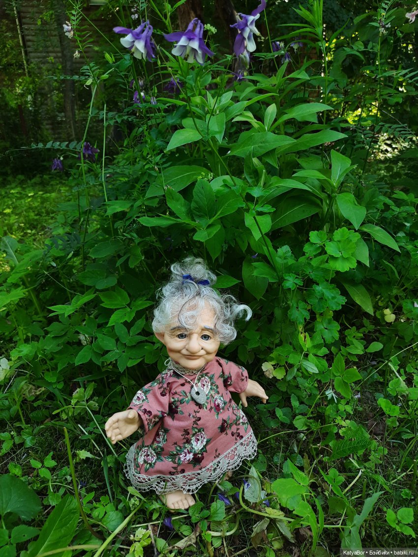 Загадочное настроение ( бабушка Мэррис от Berenguer, при участии тетушки Мод из "Суперсемейки") (фото 9)