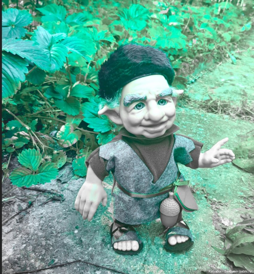 Загадочное настроение ( бабушка Мэррис от Berenguer, при участии тетушки Мод из "Суперсемейки")