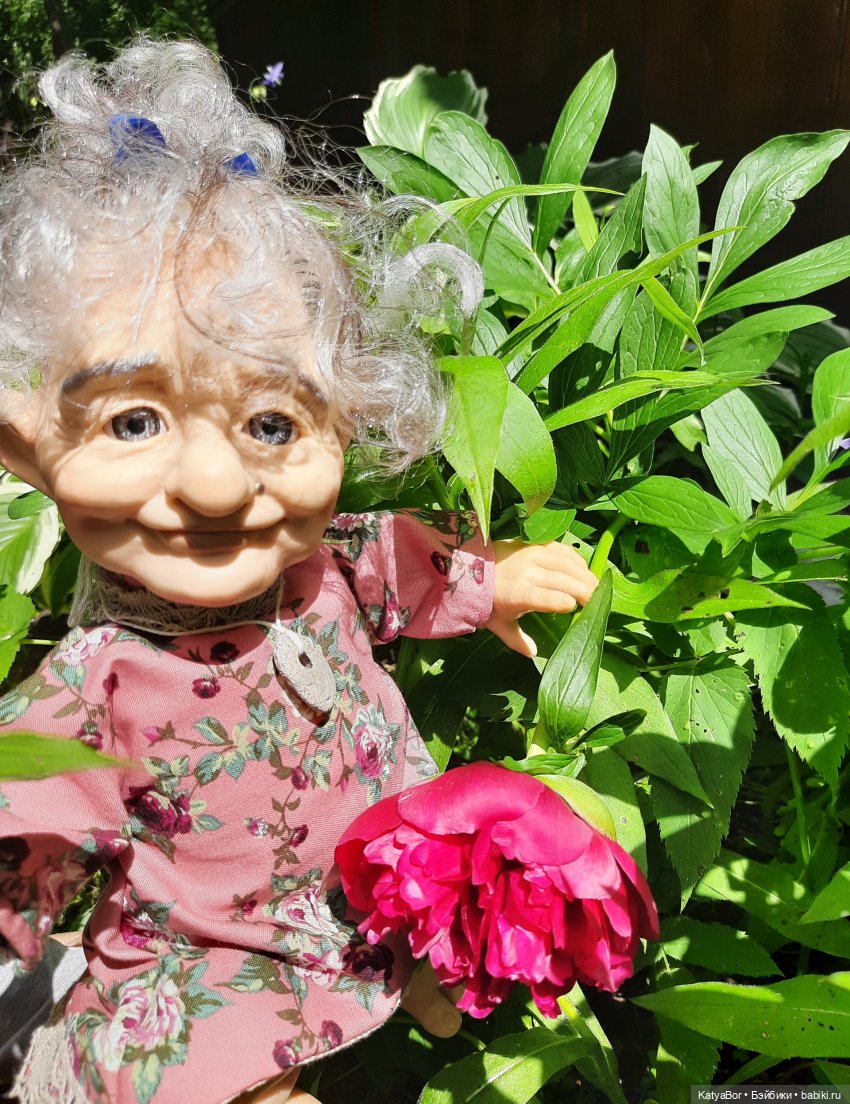 Загадочное настроение ( бабушка Мэррис от Berenguer, при участии тетушки Мод из "Суперсемейки") (фото 10)