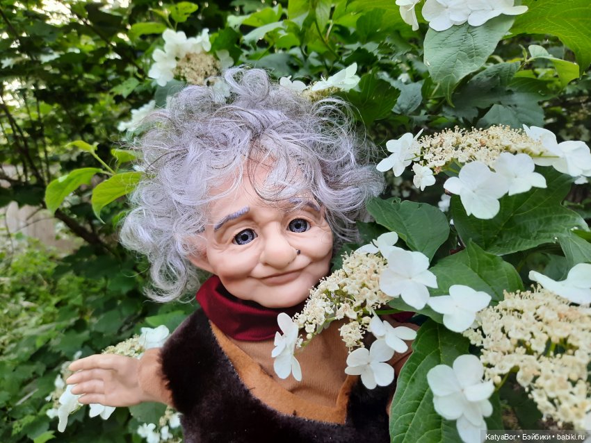 Загадочное настроение ( бабушка Мэррис от Berenguer, при участии тетушки Мод из "Суперсемейки") (фото 7)