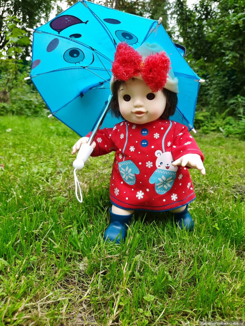 Куклы разных стран. Прогулка под зонтиком (японская куколка Попо-тян) (фото 2)