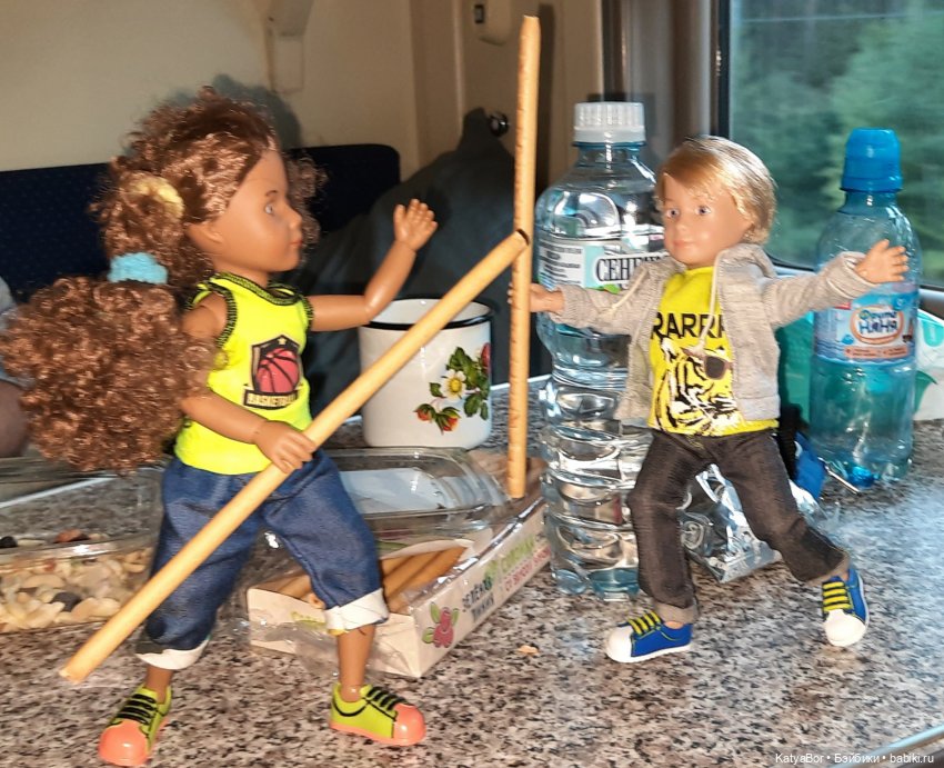 Джой и  Микаэль Крузелинги