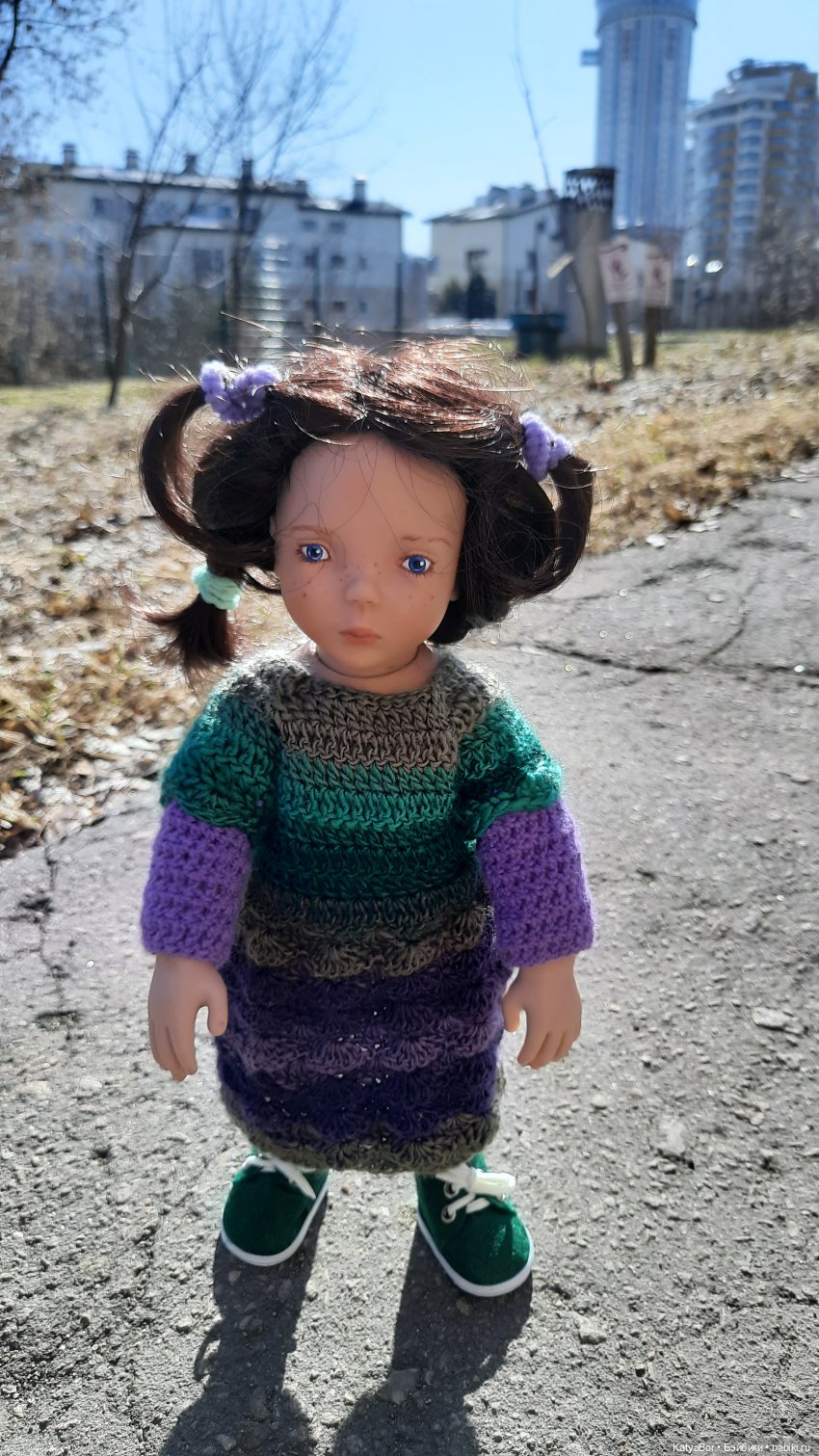 Цвергназе Лилак 35 см