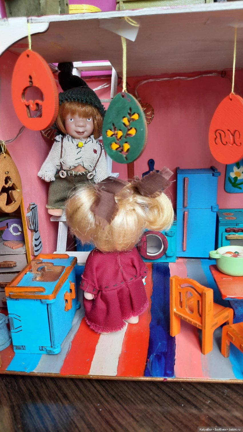 Наш кукольный домик готов