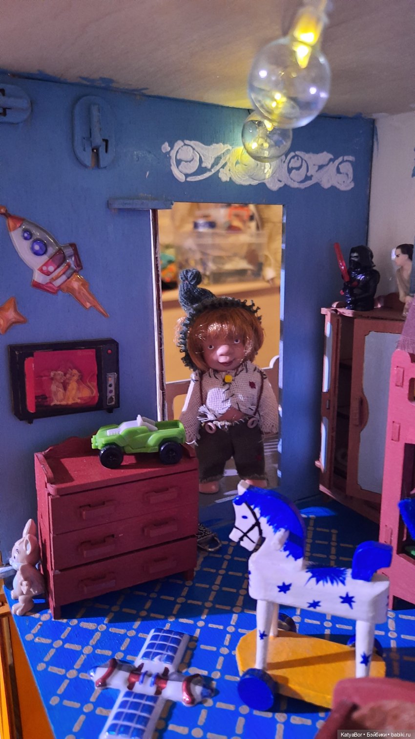 Наш кукольный домик готов