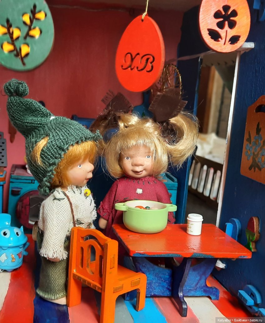 Наш кукольный домик готов