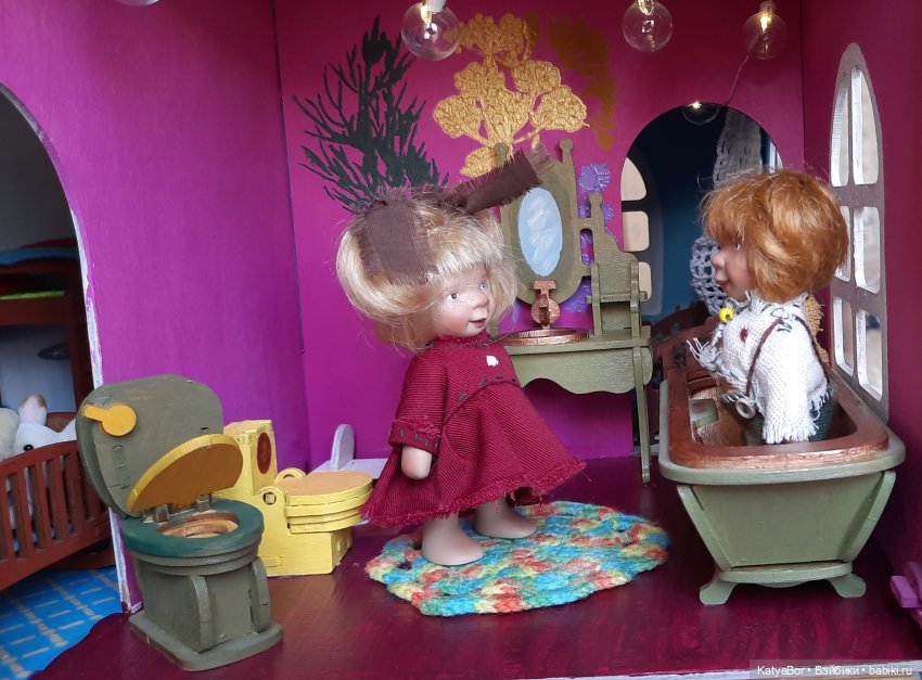 Наш кукольный домик готов