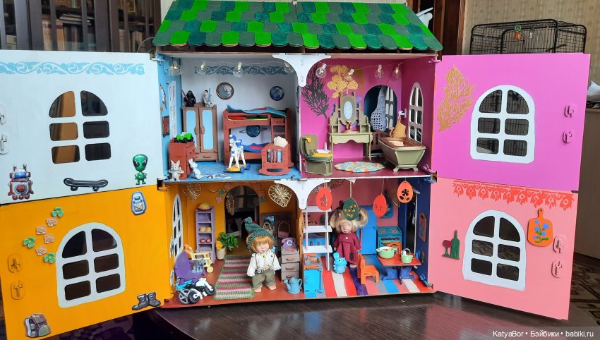 Наш кукольный домик готов (фото 8)