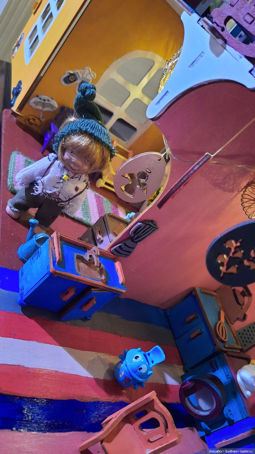 Наш кукольный домик готов (фото 7)