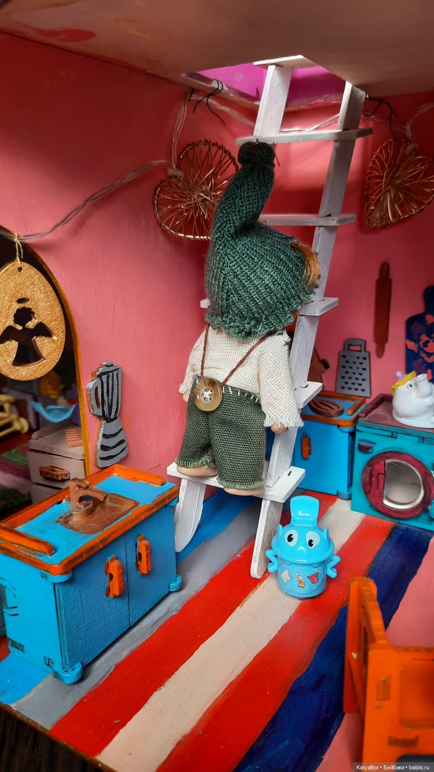 Наш кукольный домик готов