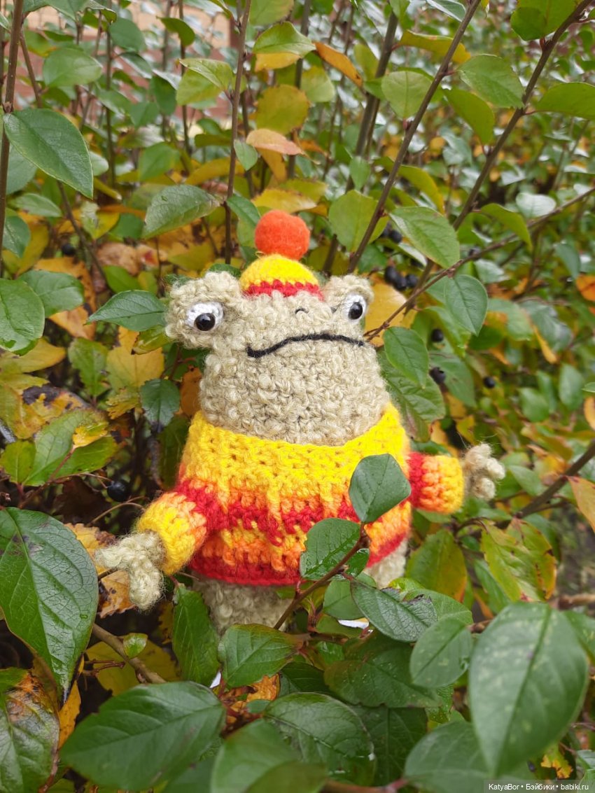 Лягушонок крючком