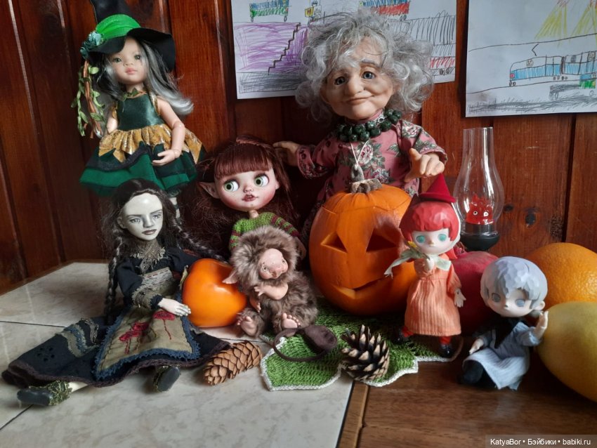 Посиделки🎃 — Домашние коллекции кукол: фото собраний (фото 7)