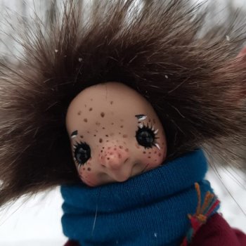 Аукаем зимой в лесу