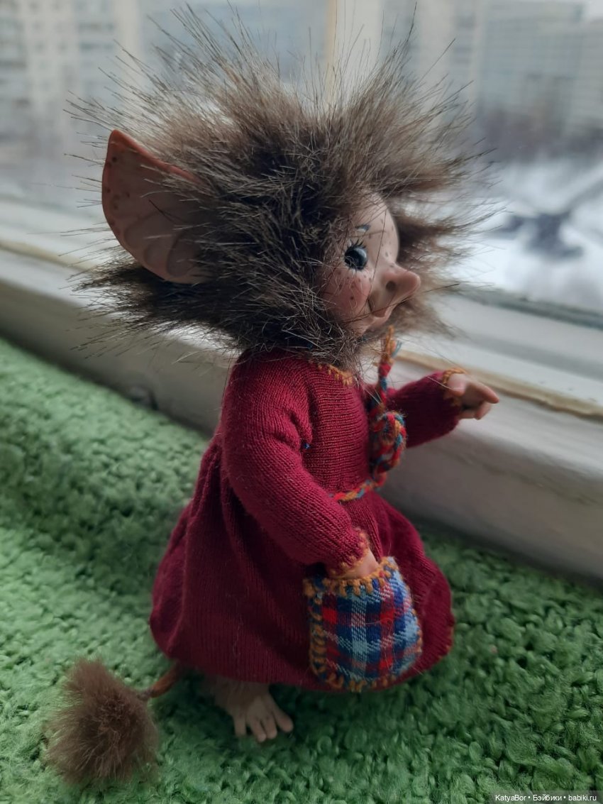 Аука в гостях у бабушки — Домашние фото авторских кукол: личные коллекции (фото 6)