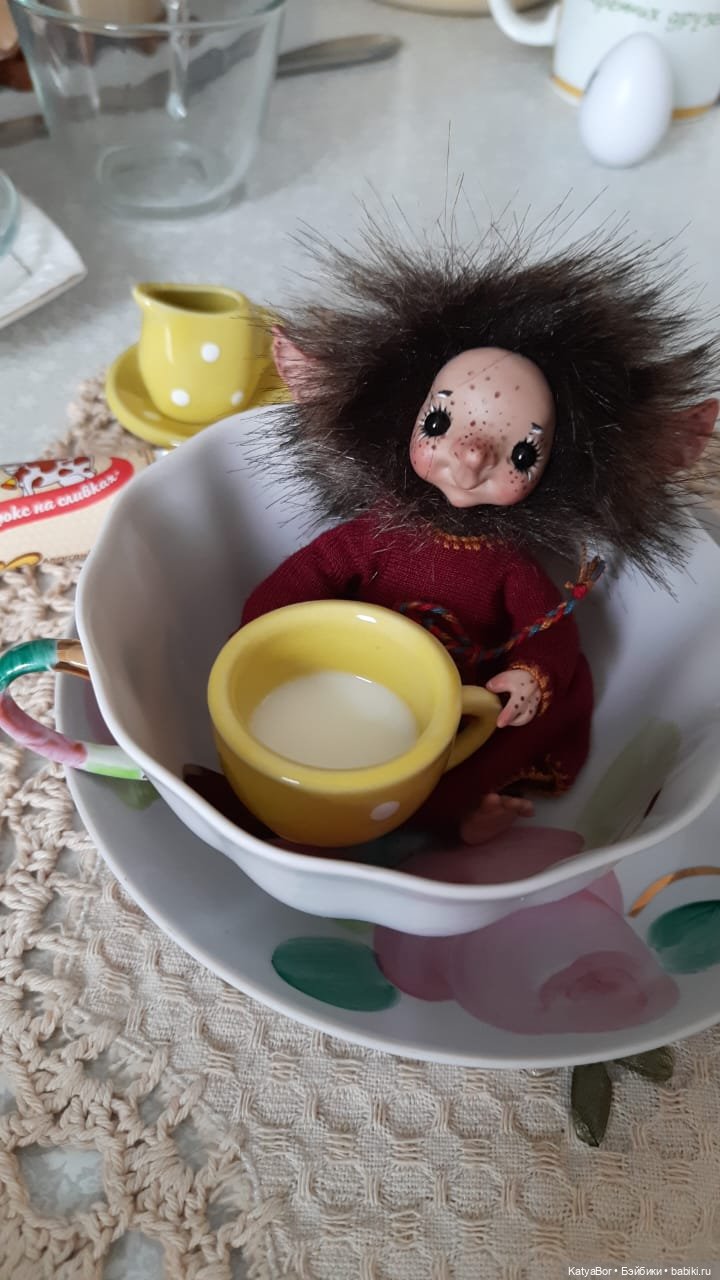 Аука в гостях у бабушки — Домашние фото авторских кукол: личные коллекции (фото 5)