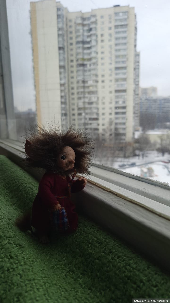 Аука в гостях у бабушки — Домашние фото авторских кукол: личные коллекции (фото 7)