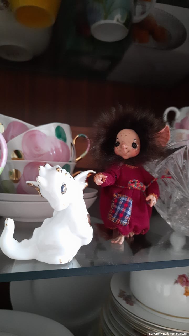 Аука в гостях у бабушки — Домашние фото авторских кукол: личные коллекции (фото 2)