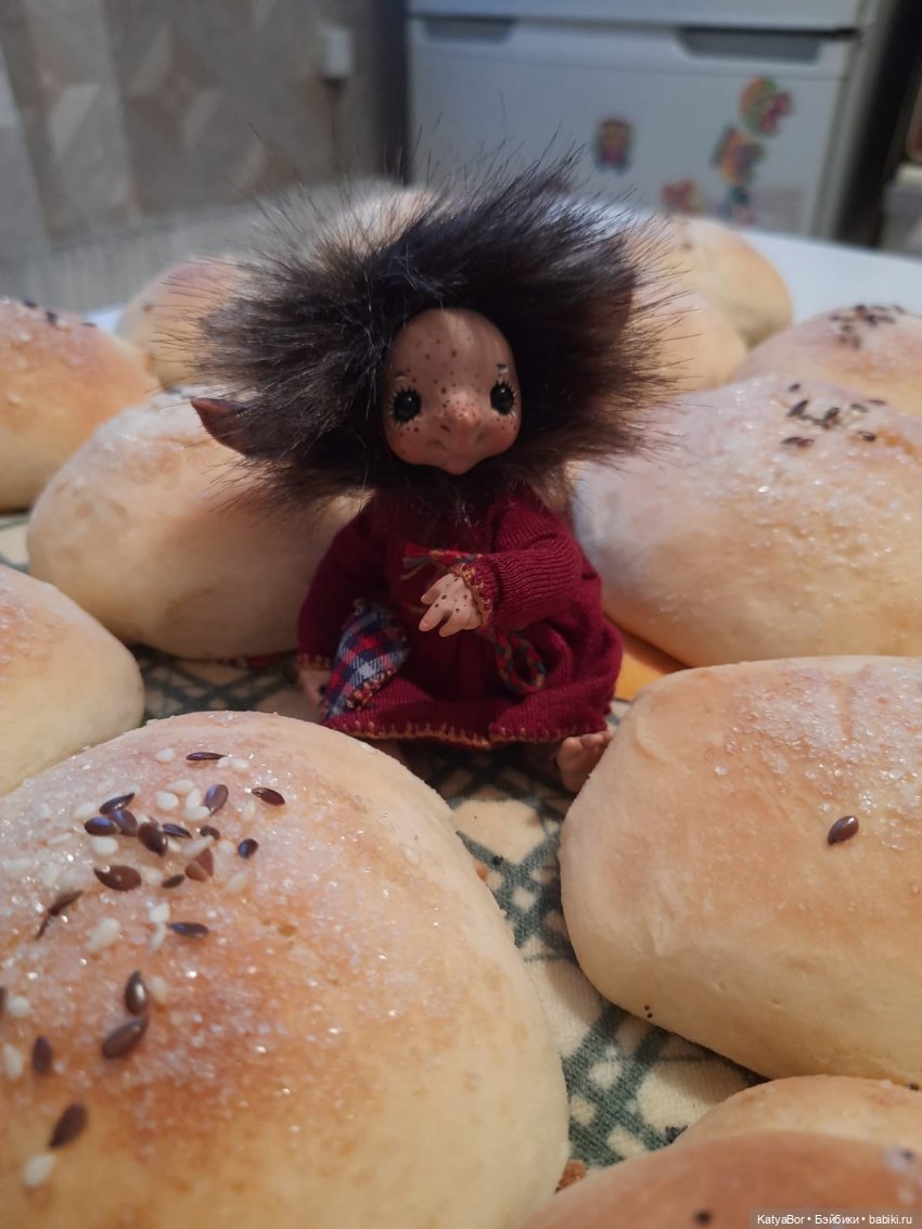 Аука в гостях у бабушки — Домашние фото авторских кукол: личные коллекции