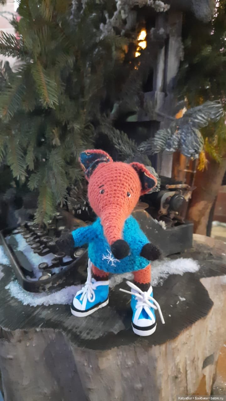 "У Бора на ладошке" — Вязаные игрушки и амигуруми: крючком