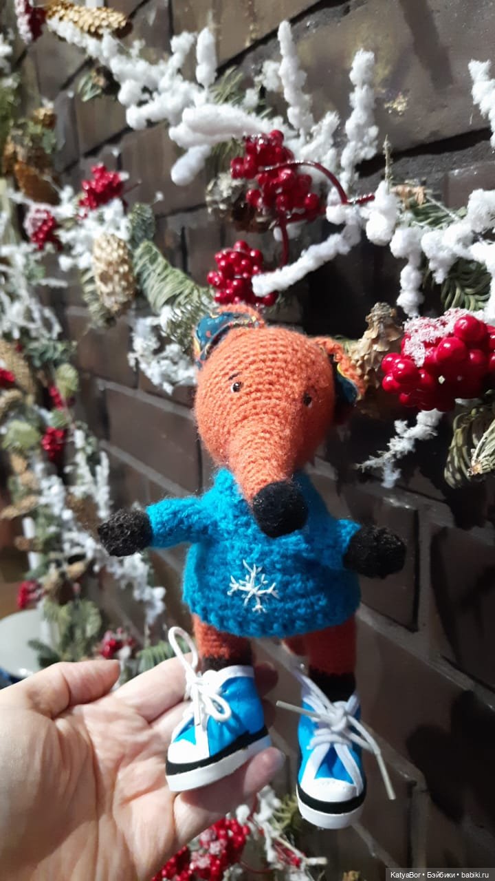 "У Бора на ладошке" — Вязаные игрушки и амигуруми: крючком