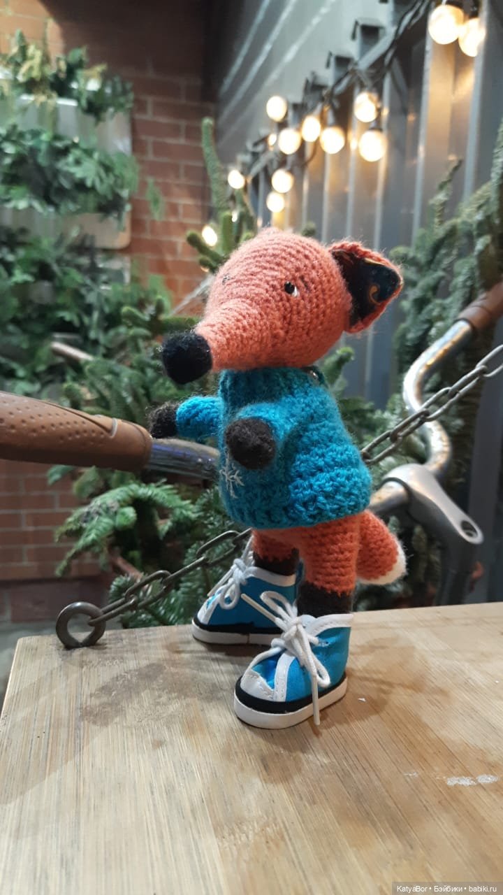 "У Бора на ладошке" — Вязаные игрушки и амигуруми: крючком (фото 2)