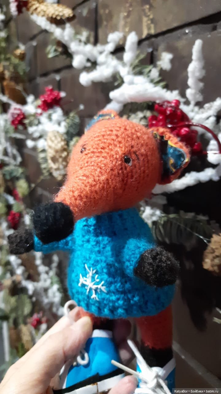 "У Бора на ладошке" — Вязаные игрушки и амигуруми: крючком (фото 10)