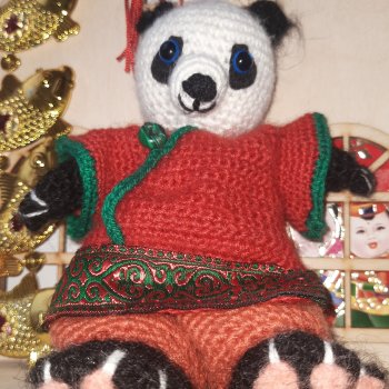 Панда Катюша - да, и меня накрыло🙈🐼