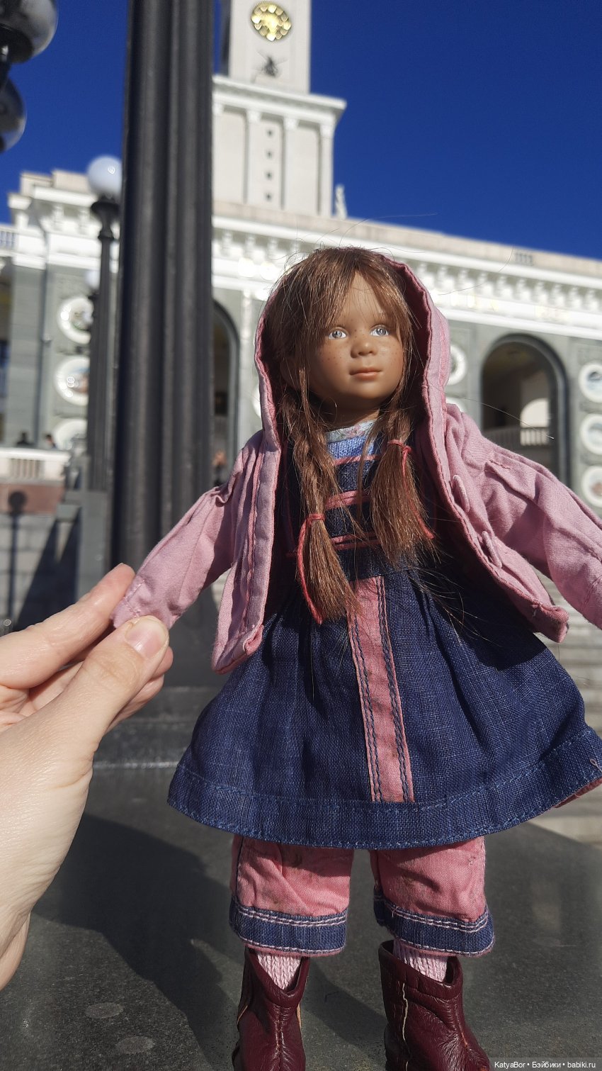 Речной вокзал с Синой — Куклы Annette Himstedt (Аннетт Химстедт): коллекционные (фото 2)