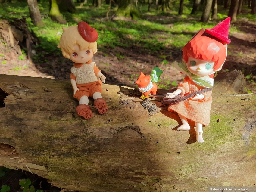 Желудевый человечек в лесу (фото 9)