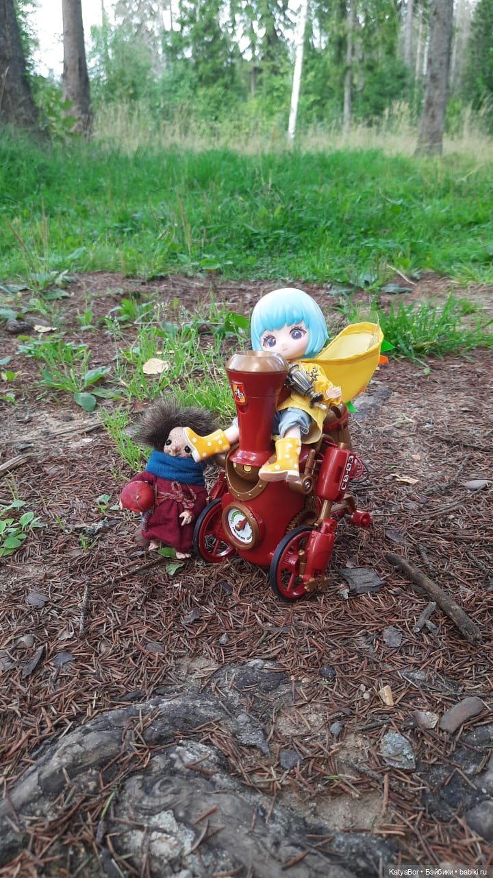 Паровозик спешит на чаепитие