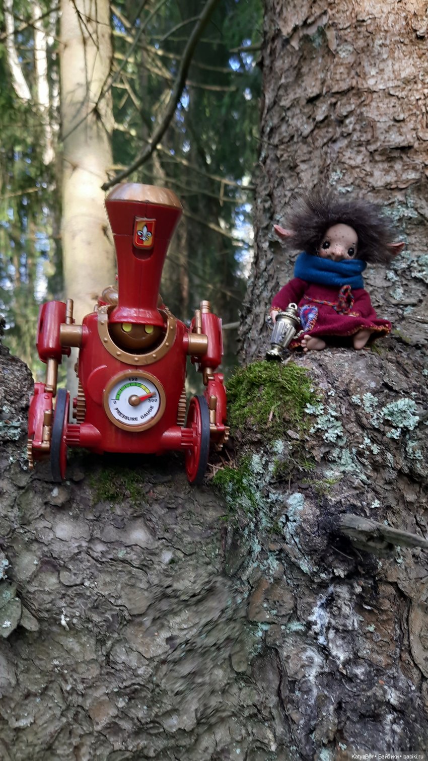 Паровозик спешит на чаепитие