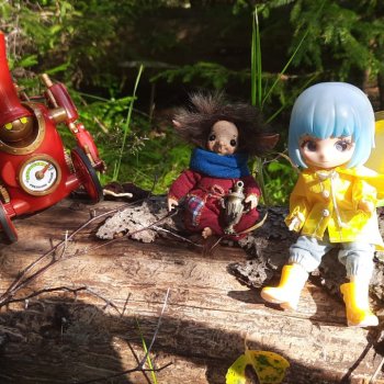 Паровозик спешит на чаепитие