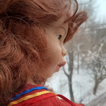 Снегопад за окном