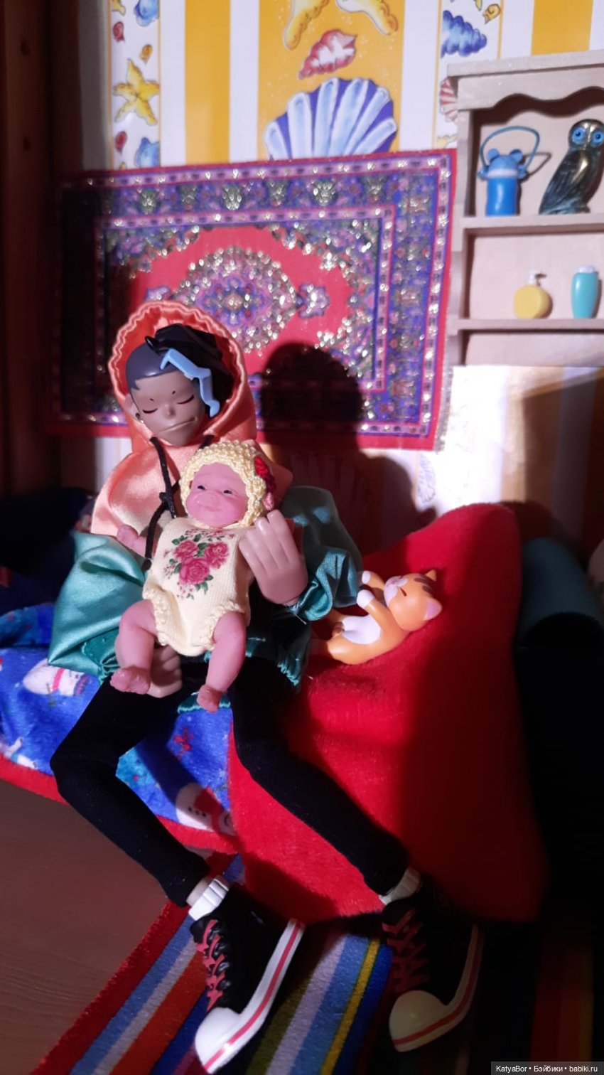 Руби -- мама?!😲 — Домашние фото авторских кукол: личные коллекции (фото 9)