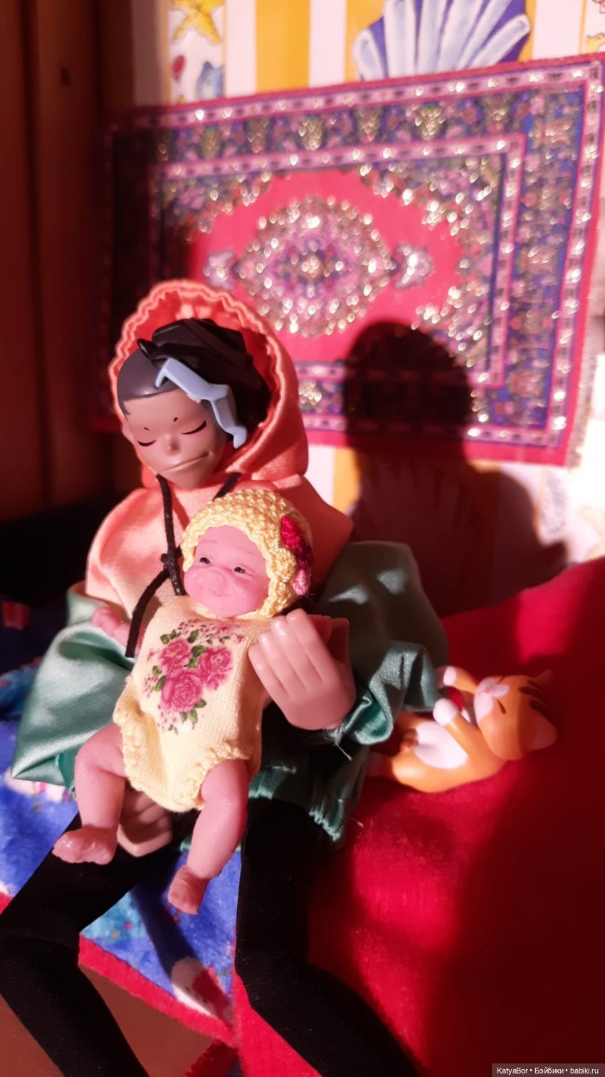 Руби -- мама?!😲 — Домашние фото авторских кукол: личные коллекции (фото 10)