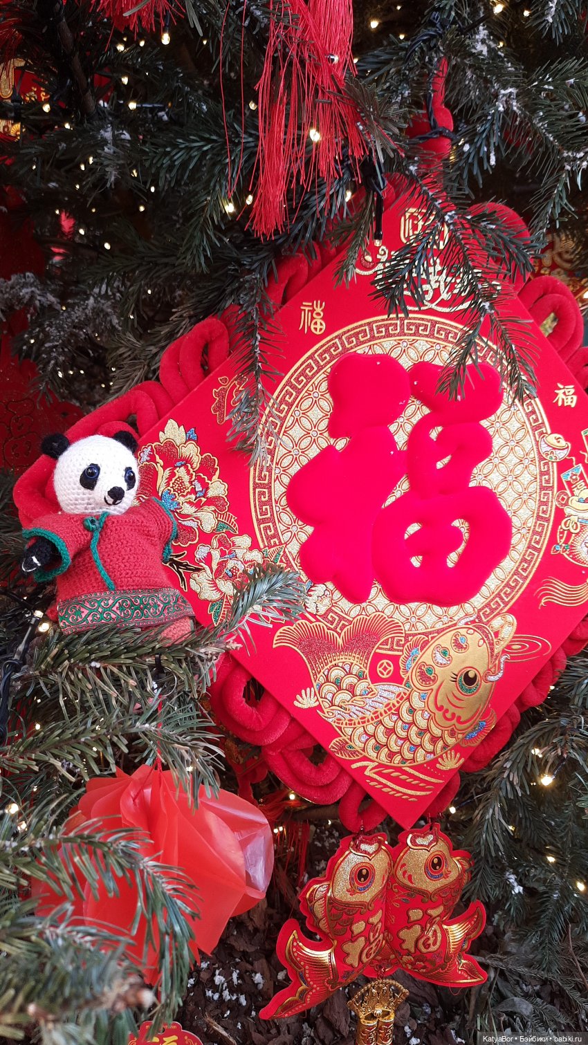 Панда Катюша знакомилась с Китаем