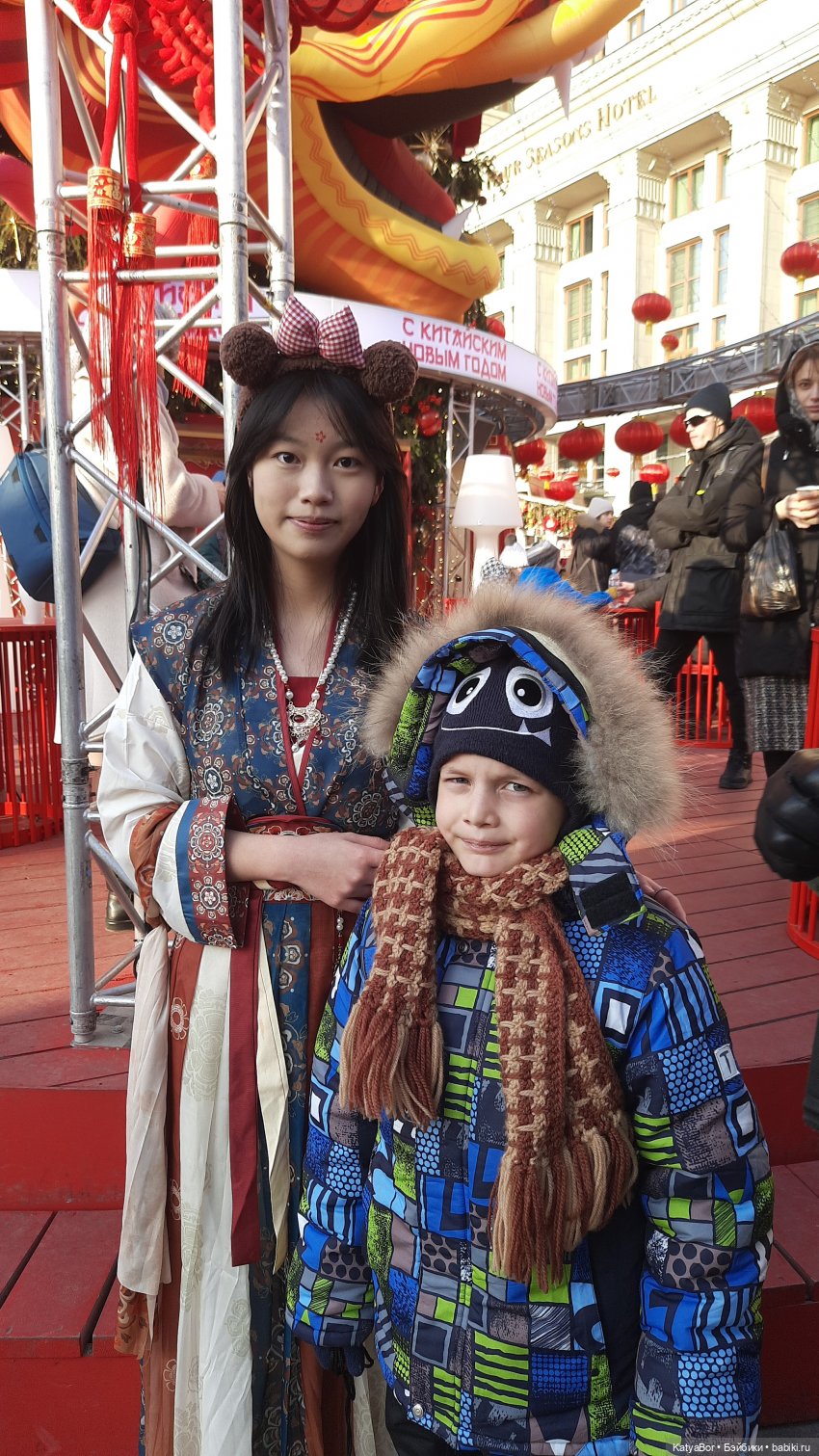 Панда Катюша знакомилась с Китаем