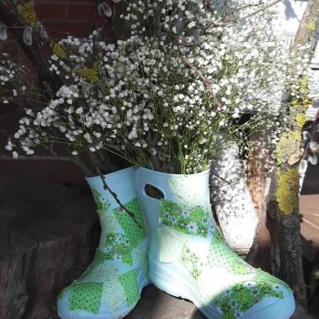 Резиновые сапожки