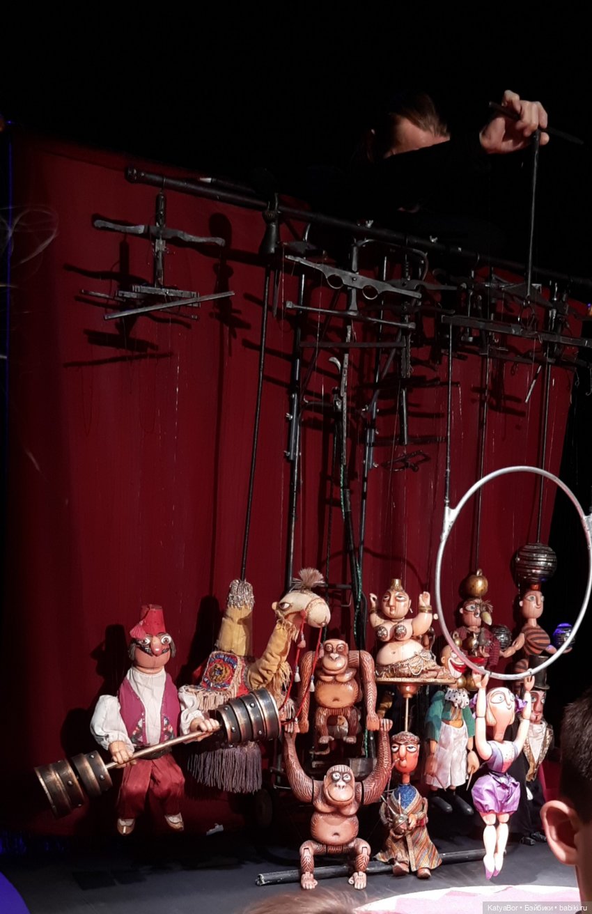 Куклы спектакля "Цирк на нитях"