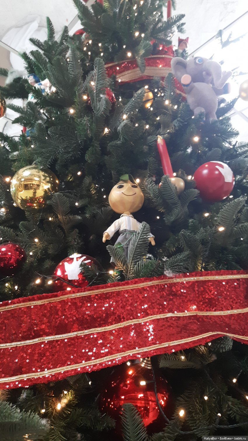 Кукольная елочка в театре Образцова и настоящий вертеп (фото 8)