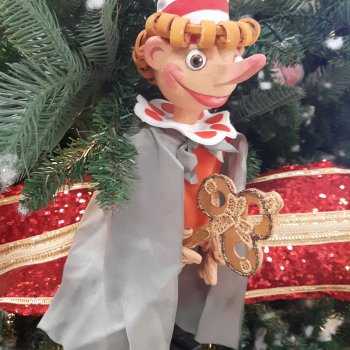 Кукольная елочка в театре Образцова и настоящий  вертеп!