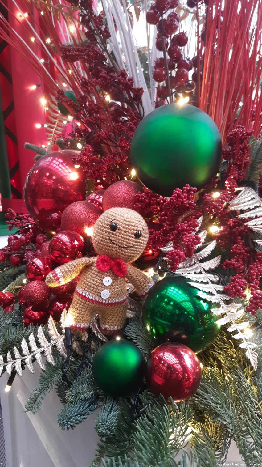 Пряничный человечек путешествует в Рождество (фото 4)